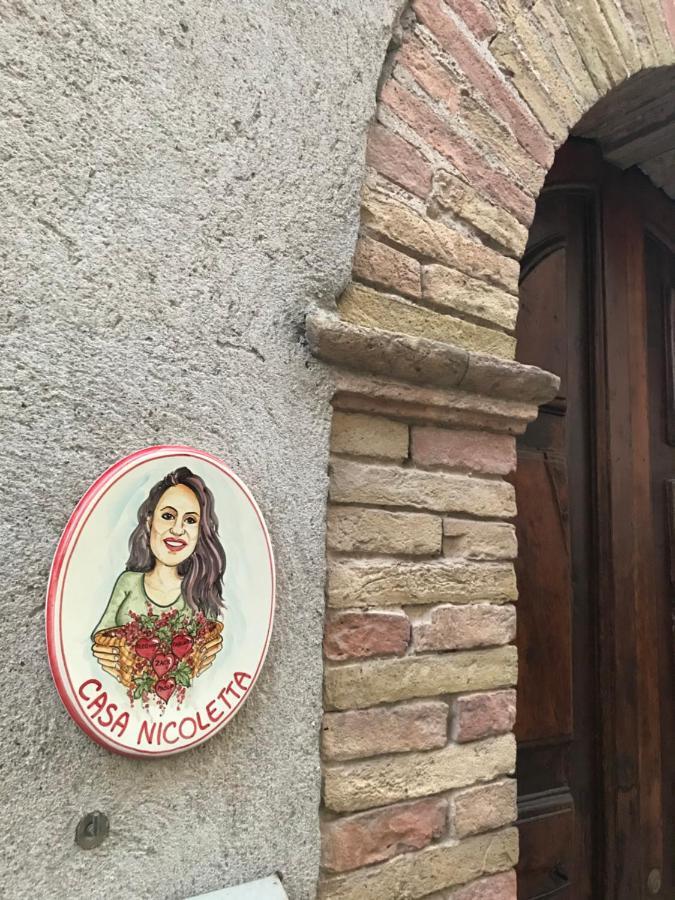 Casa Nicoletta Appartamento Sarteano Esterno foto